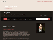 Tablet Screenshot of john-constable.org